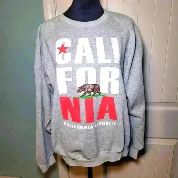 vintage California sweatshirt Made in the USA size large - Picture 1 of 5